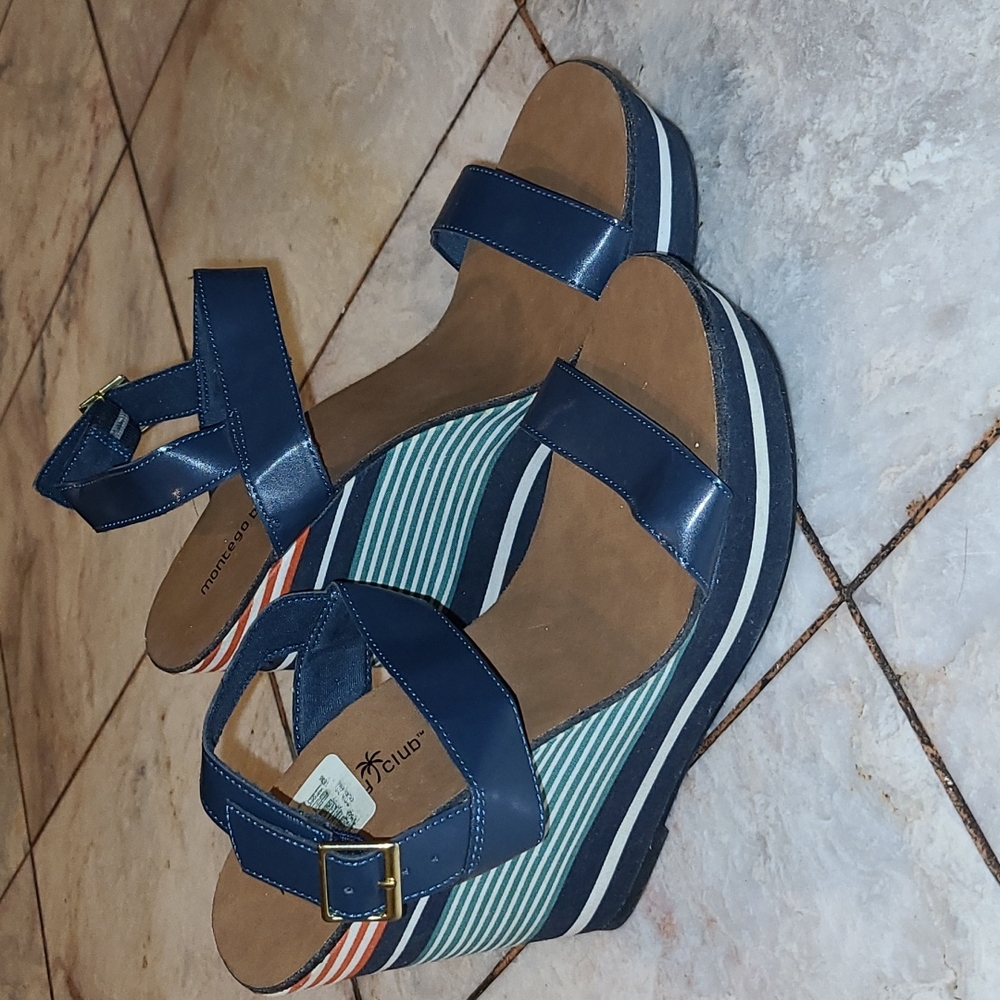 Ankle Strap Sandal Wedges
